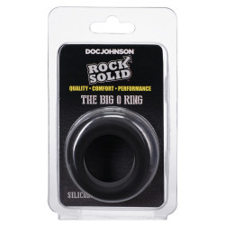 RockSolid by Doc Johnson Cockring The Big O 32 mm Noir